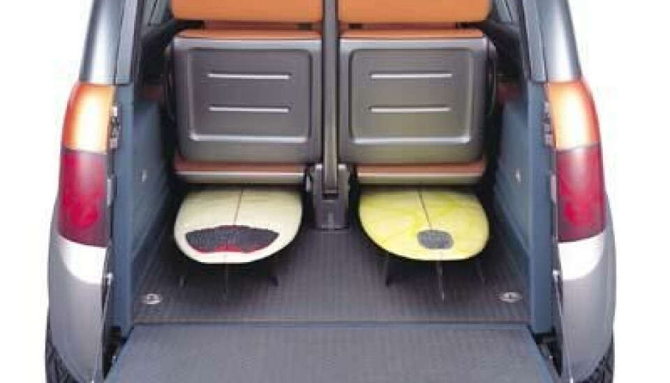 Honda Model X- Model X bagasjerom- Model X bagasjerom