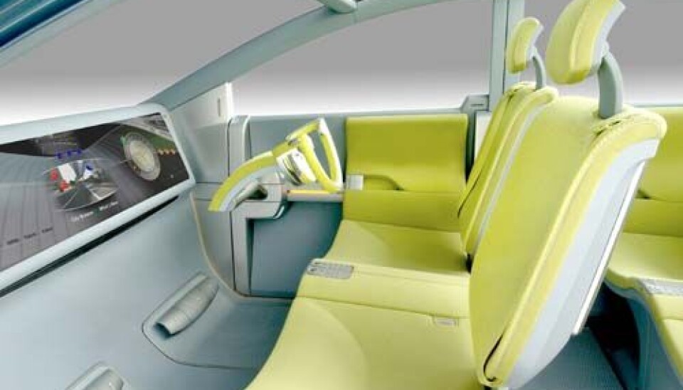 Nissan ideo- ideo interiør- ideo interiør