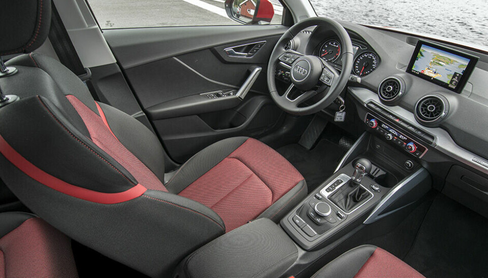 TEST: Audi Q2, en bil du sitter høyt i.