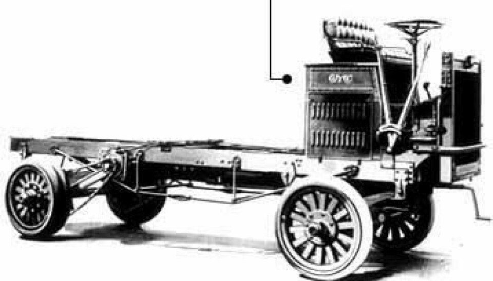 GMC chassis 1912- Chassis 1912- Chassis 1912