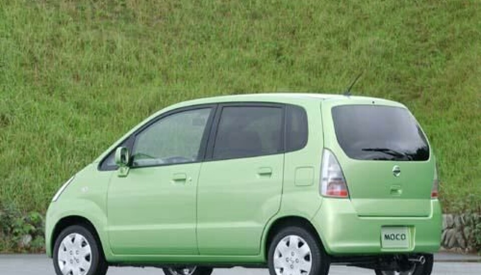 Nissan MOCO- MOCO bakfra- MOCO bakfra