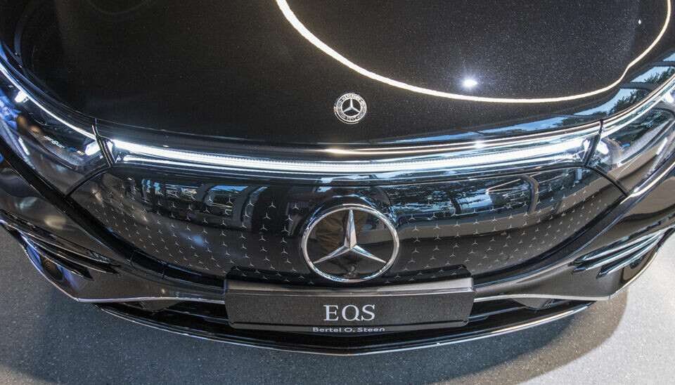Mercedes EQS. (Foto: Øivind Skar)