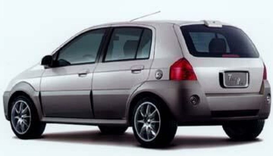 Hyundai TB er basert pÃ¥ samme plattform som ClixHyundai TB er basert på samme plattform som Clix