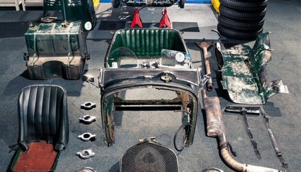 1929 Bentley 4½ litre Birkin BlowerRekonstruksjon hos Envisage