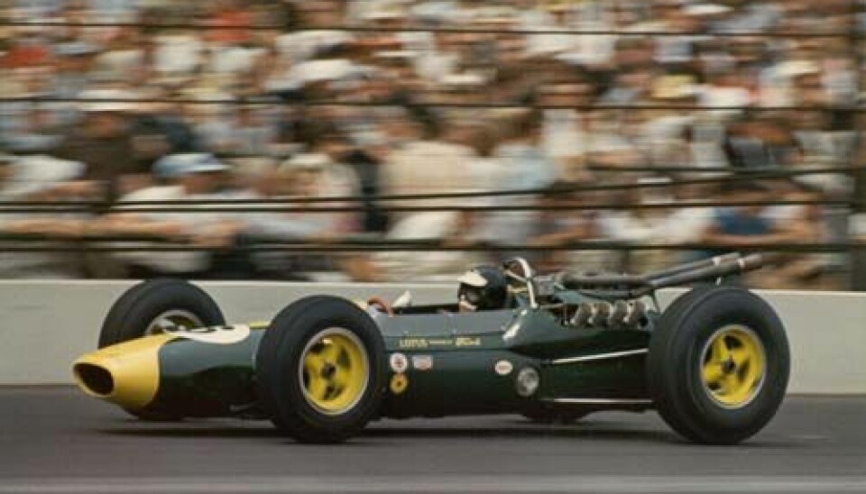 Lotus #6 med Jim Clark Indy 1964