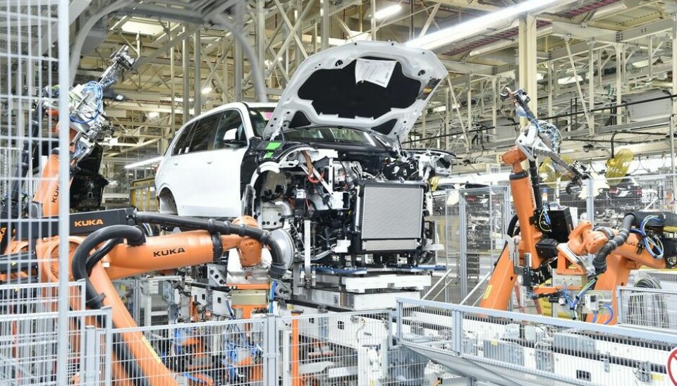 Pre-produksjon av BMW X7 i Spartanburg
