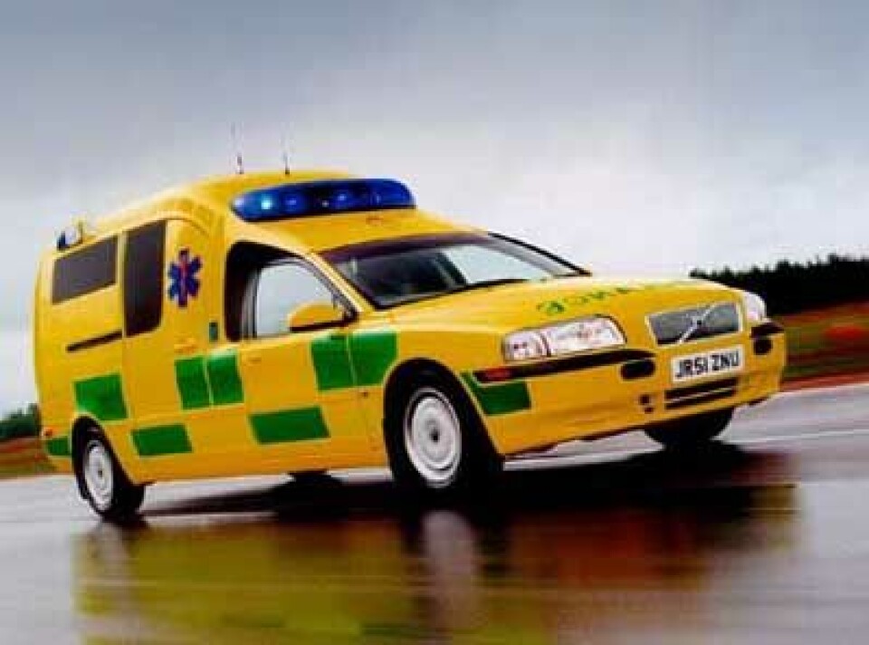Det gÃ¥r raskt unna i en ombygd Volvo S80Det går raskt unna i en ombygd Volvo S80