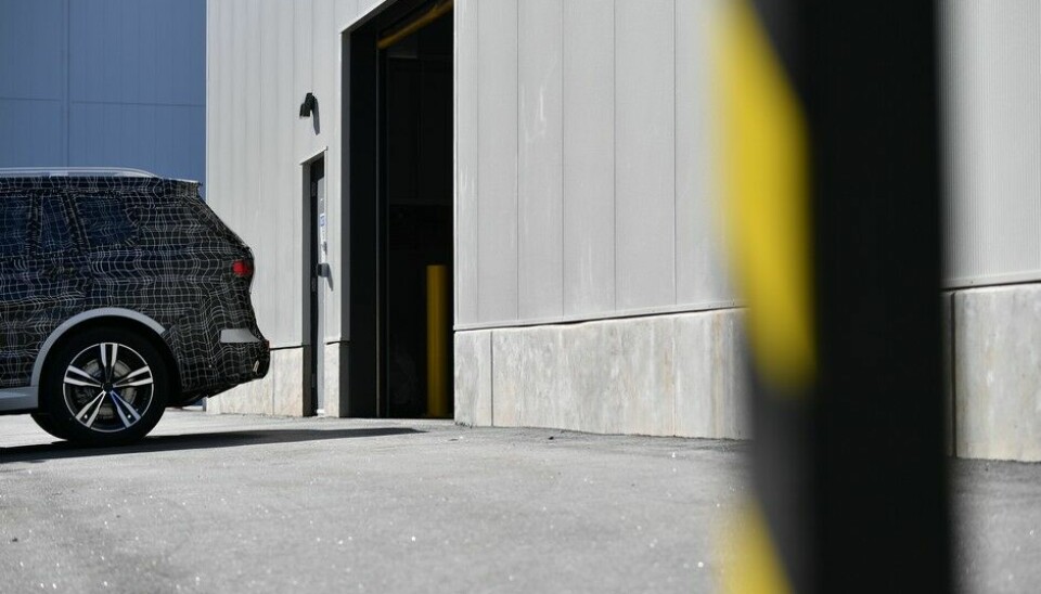 Pre-produksjon av BMW X7 i Spartanburg