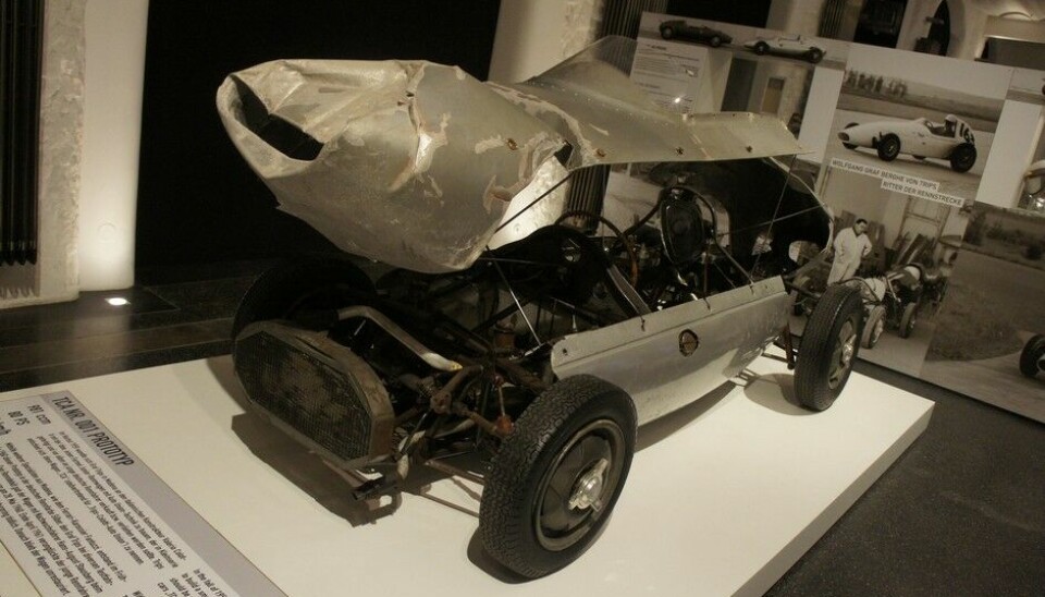 Prototyp MuseumDen kjørte første gang foran Monacos Grand Prix i mai, 1960, uten resultater å skrive hjem om.