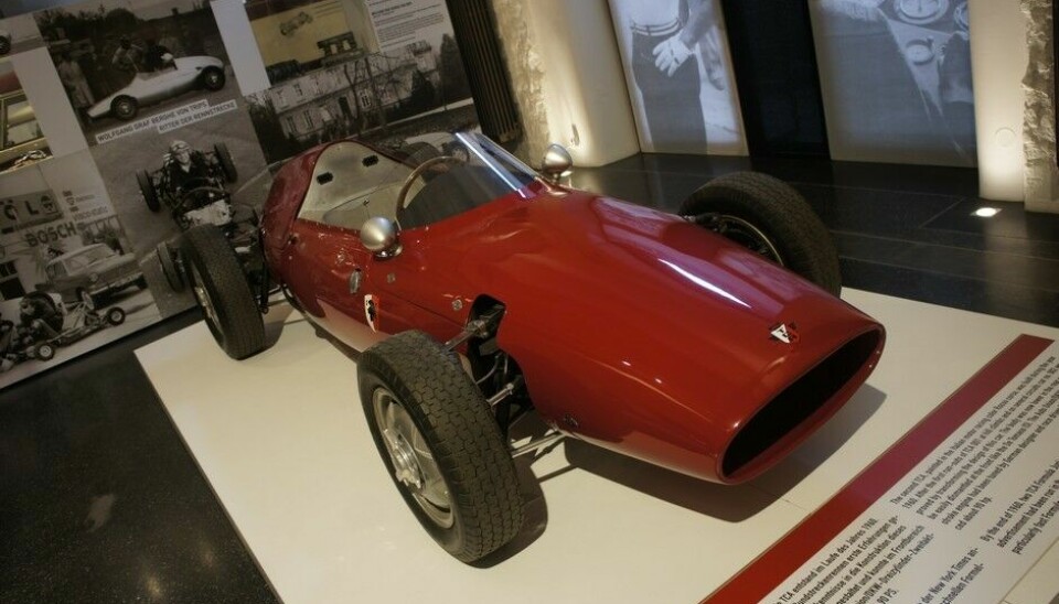 Prototyp MuseumHer har en annen berømt racerfører, Gehard Mitter, overtatt trimmingen av DKW-motoren.