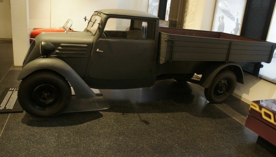 Prototyp MuseumTempo E 600 var en av de mange mikrolastebiler i Tyskland før krigen