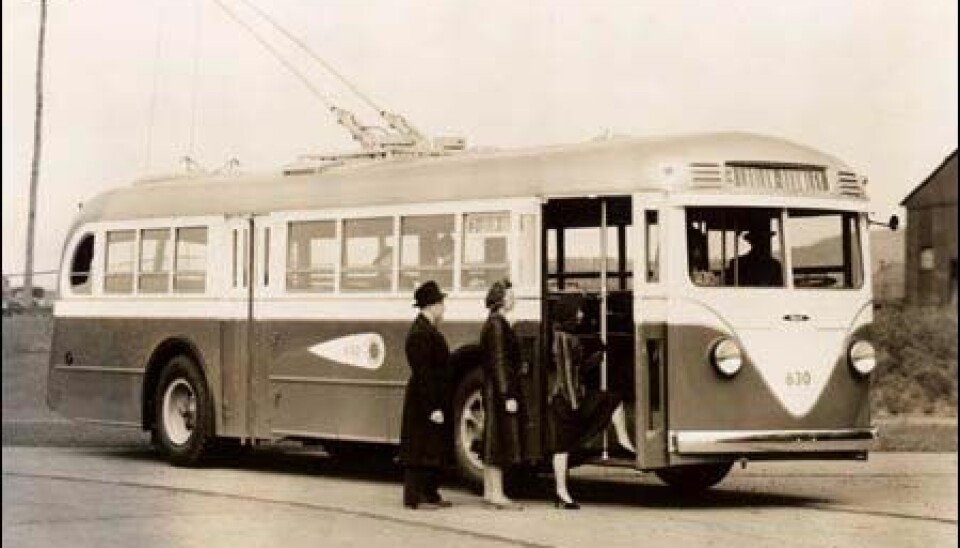 CR Trolley Bus 1939