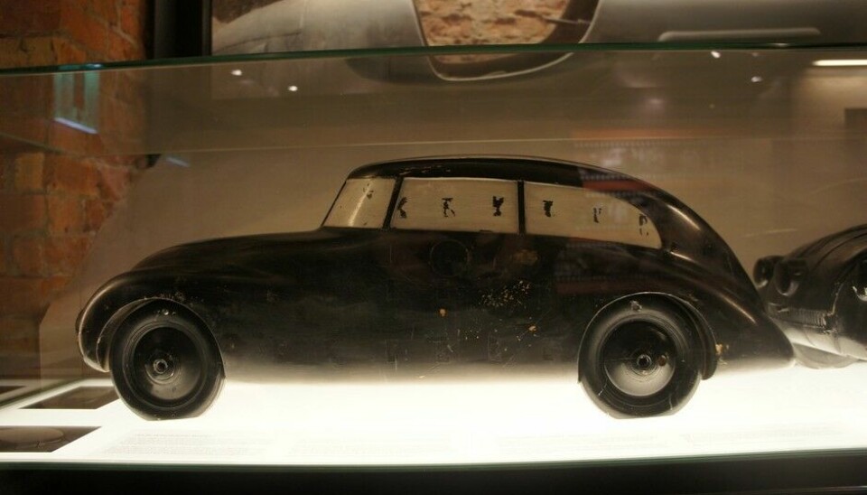 Prototyp MuseumDette er en modell av strømlinjeekspert Paul Jarays eget forslag fra 30-årene.