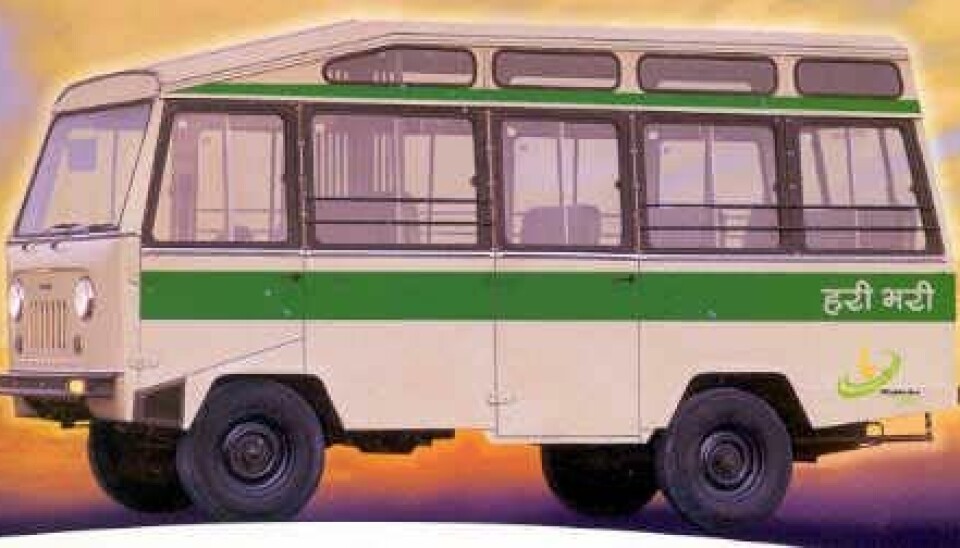 Mahindra FJ-CNG Minibus