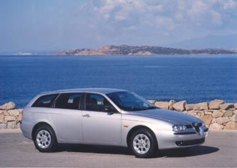 Alfa Romeo 156 Sportwagon forfra