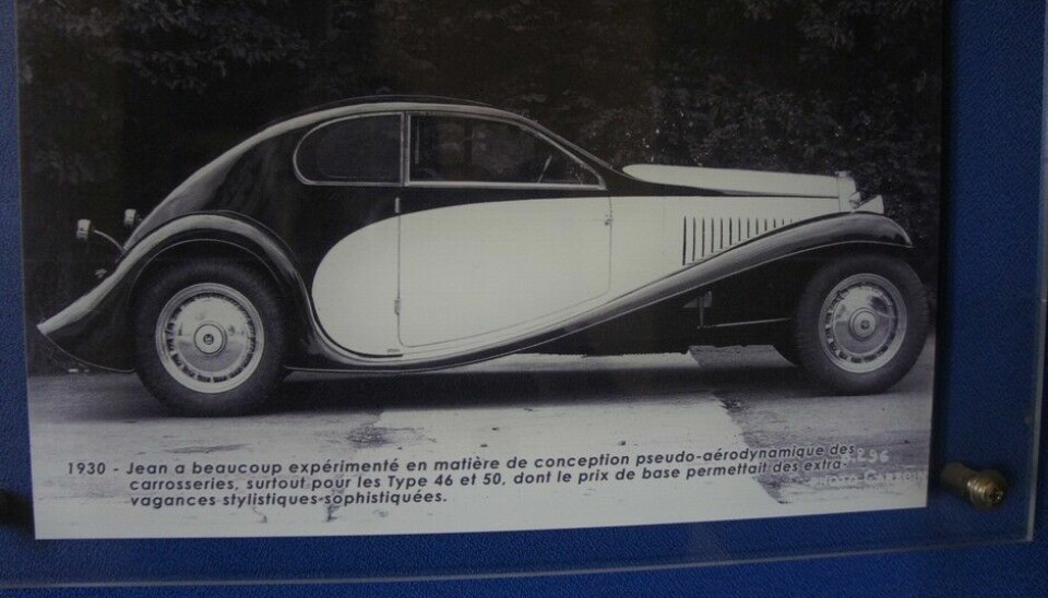 Bugatti fra en annen vinkel