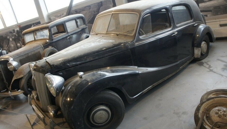 PantheonKanskje hotellbil en gang. Austin A 125 Sheerline fra 1940 PantheonKanskje hotellbil en gang. Austin A 125 Sheerline fra 1940