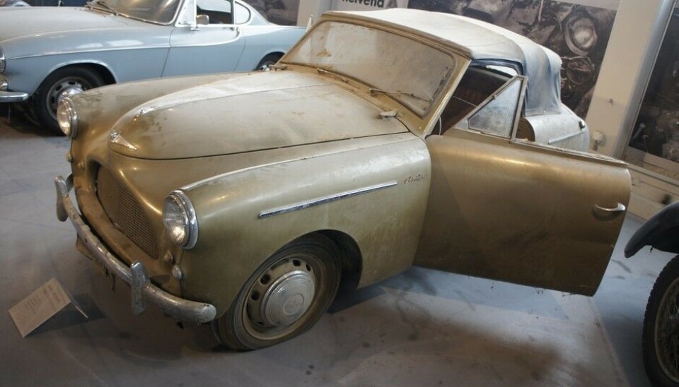 PantheonAustin forsøk på å lage en liten sportsbil på A 40-basis i 1951 PantheonAustin forsøk på å lage en liten sportsbil på A 40-basis i 1951
