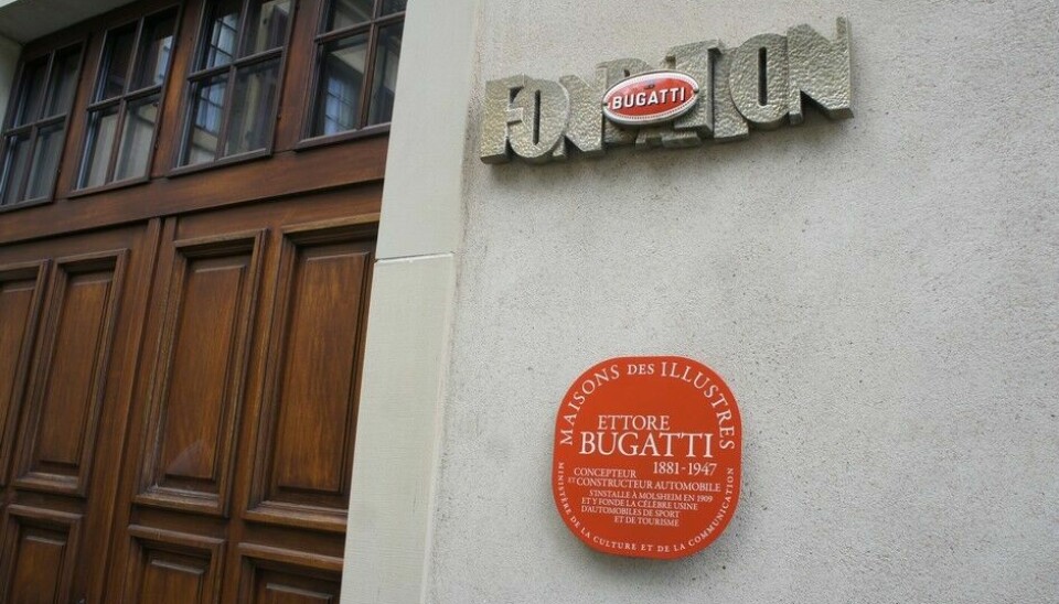 Bugatti fra en annen vinkelDen lokale Fondation Bugatti har innredent et beskjedent lite lokalt museum