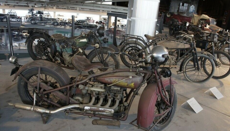 PantheonMen denne mener alvor. En Indian Four, 1265 ccm, fra 1929. PantheonMen denne mener alvor. En Indian Four, 1265 ccm, fra 1929.