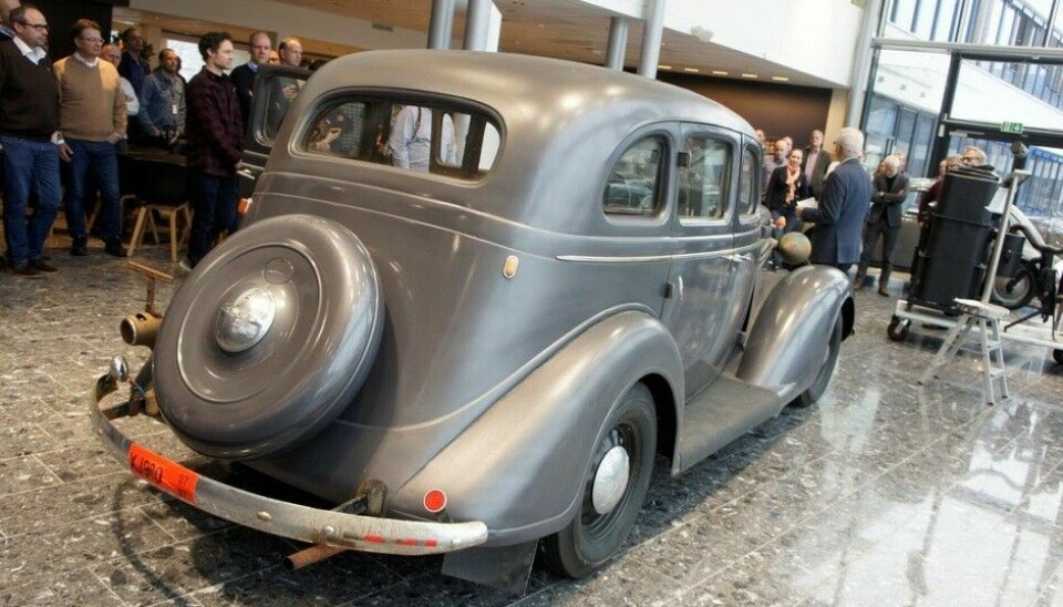 Første kapittel i Møller-historienStrømmen-bygd og Møller-solgt Dodge, 1936 (Foto: Jon Winding-Sørensen)