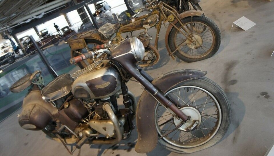 Pantheon2-sylindret Triumph Tiger 110, fra 1949 Pantheon2-sylindret Triumph Tiger 110, fra 1949