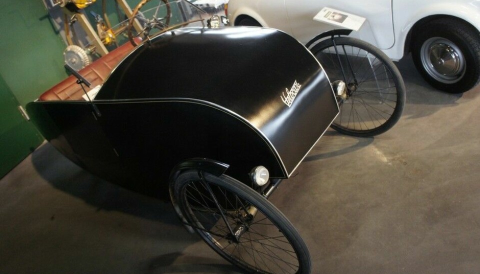 PantheonVelocar er en sveitsisk sykkelbil fra krigens tid