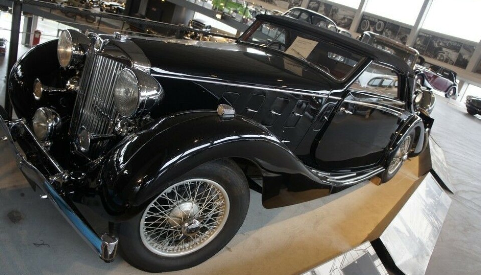 PantheonIkke noen Bentley nei, men en MG Wa fra 1939 med sveitsisk karosseri fra Rheinbold & Christe PantheonIkke noen Bentley nei, men en MG Wa fra 1939 med sveitsisk karosseri fra Rheinbold & Christe