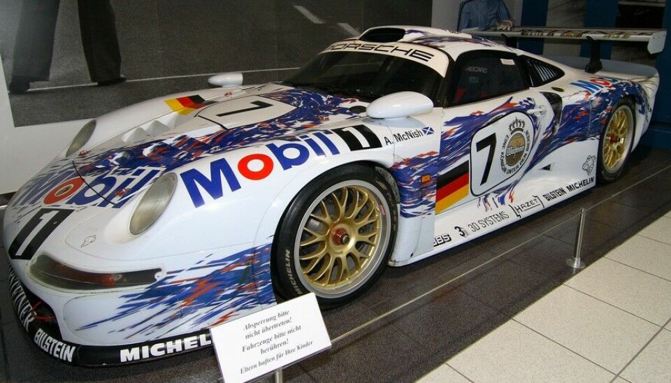 Porsche 911 GT1 tok totalseier på Le Mans i 1998