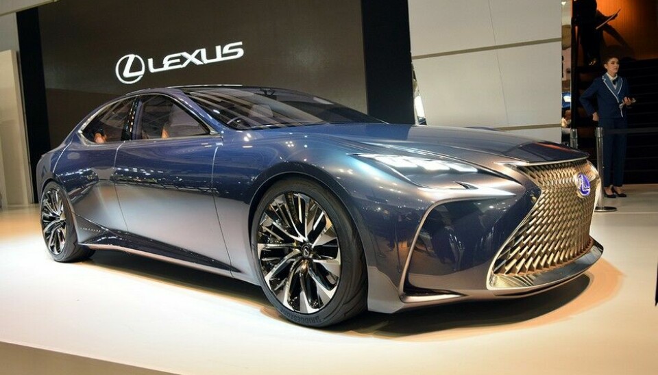 Lexus LF-FC ConceptKonseptet LF-FC mer enn indikerer hvordan Lexus neste flaggskip kommer til å se ut og hva den skal inneholde. (Foto: Øivind Skar)