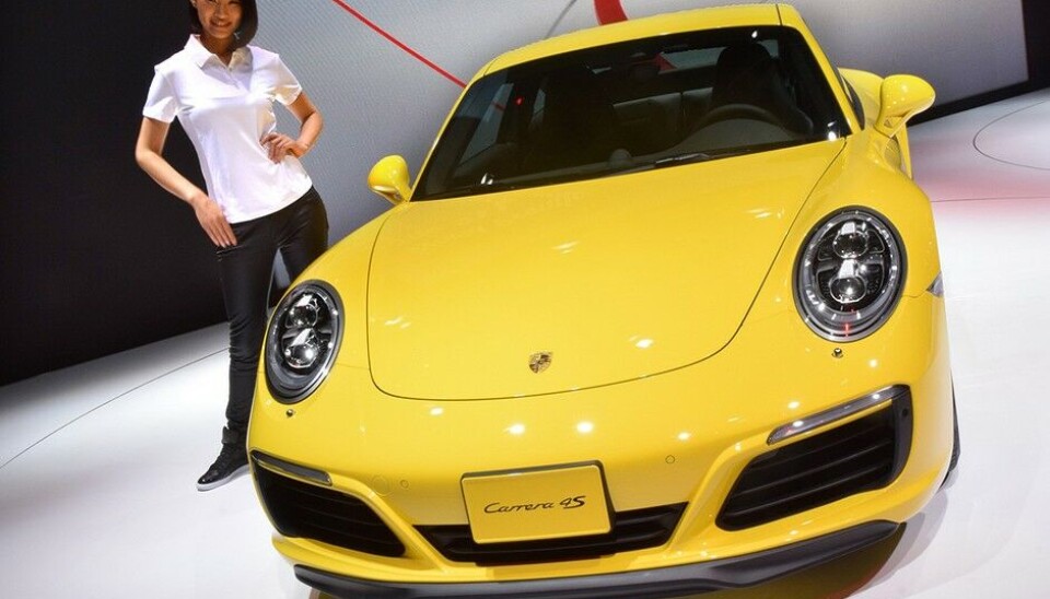 Tokyo Motor Show 2015Porsche Carrera 4S. Foto: Øivind Skar Tokyo Motor Show 2015Porsche Carrera 4S. Foto: Øivind Skar