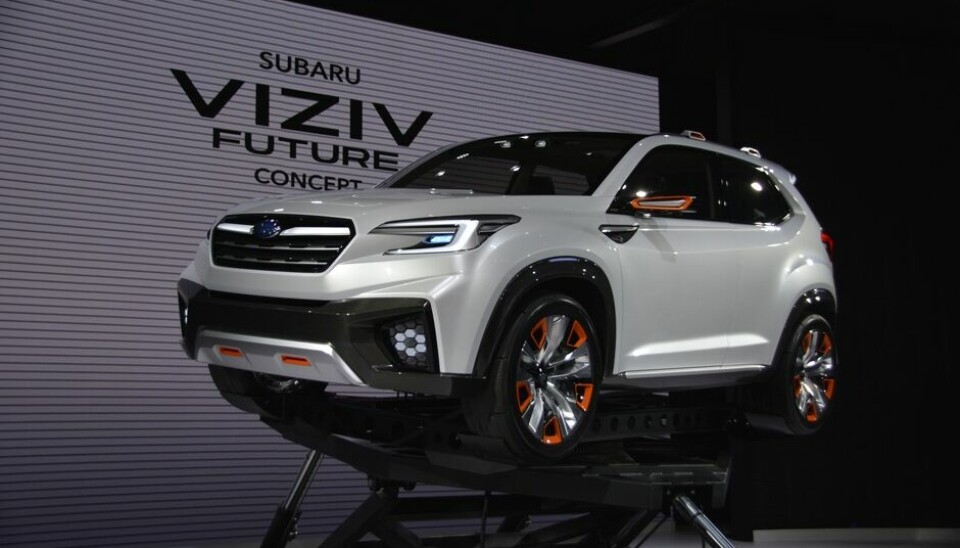 Subaru på Tokyo Motor Show 2015Subaru Viziv Future Concept