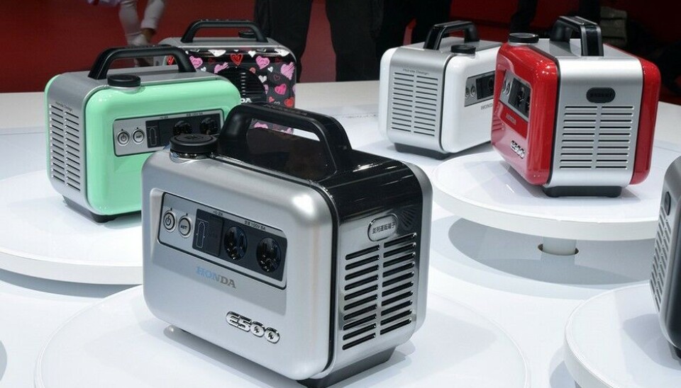 Tokyo Motor Show 2015Honda strømaggregatFoto: Øivind Skar Tokyo Motor Show 2015Honda strømaggregatFoto: Øivind Skar