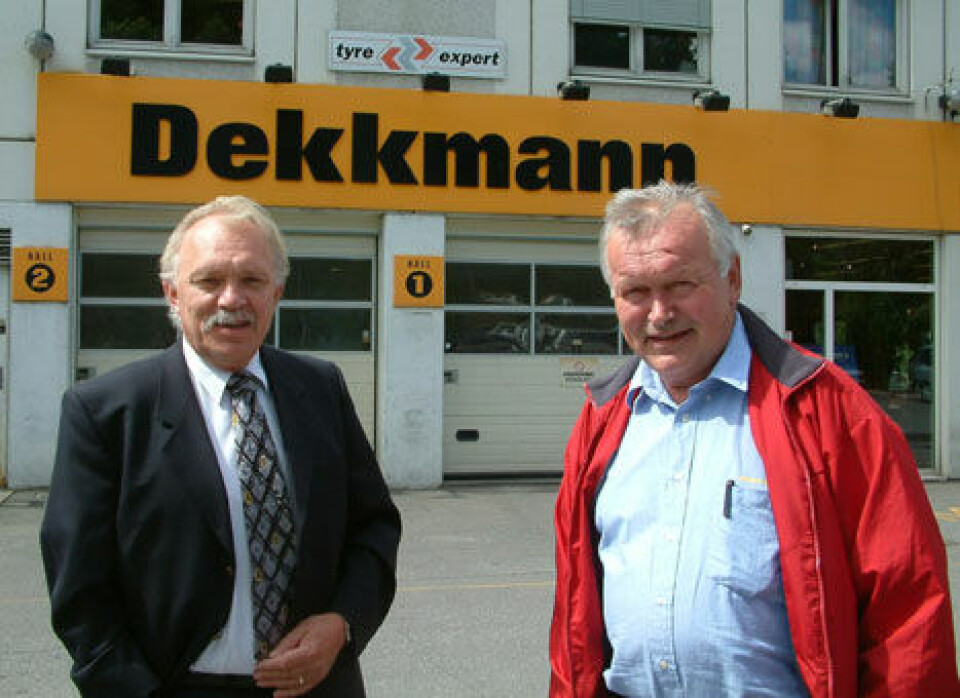 Ãivind Bakke og Magne Westerheim hos Dekkmann vil utvide sesongen med nye tjenester.Øivind Bakke og Magne Westerheim hos Dekkmann vil utvide sesongen med nye tjenester.