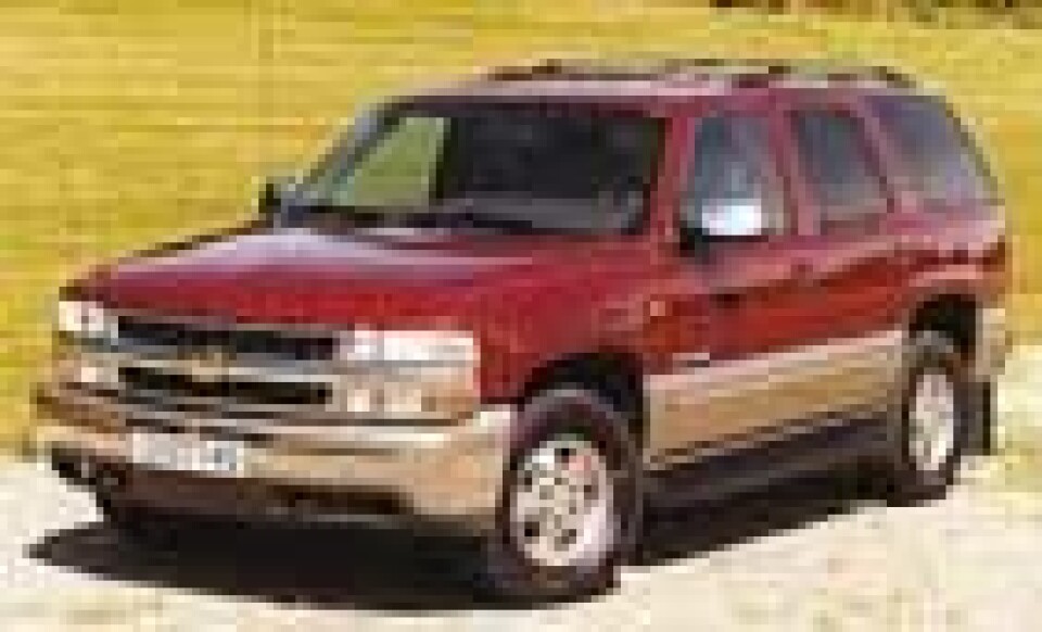 Chevrolet Tahoe LT:Lastebil i særklasse