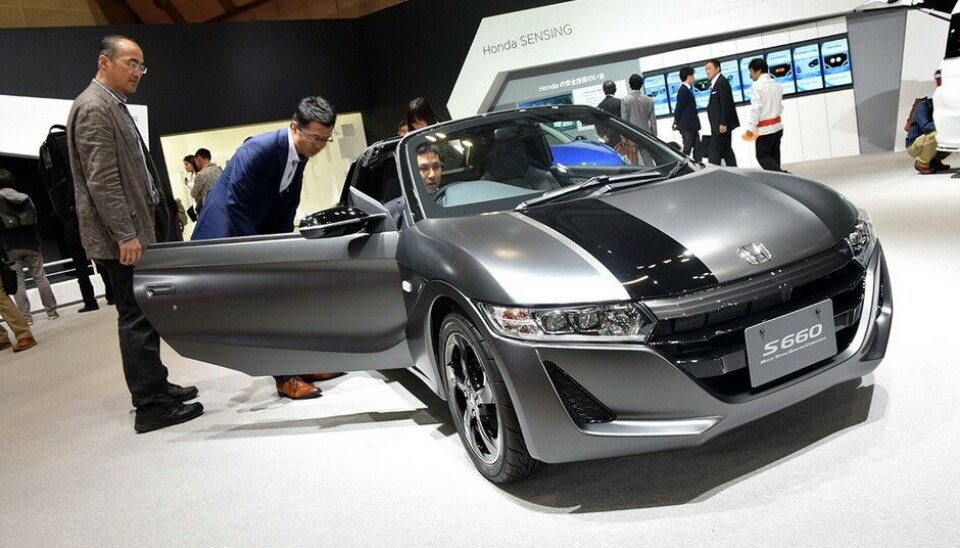 Tokyo Motor Show 2015Honda S660Foto: Øivind Skar Tokyo Motor Show 2015Honda S660Foto: Øivind Skar