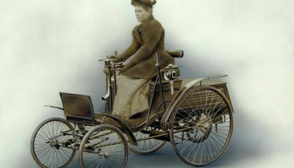 Klara Benz pÃ¥ Velo 1894